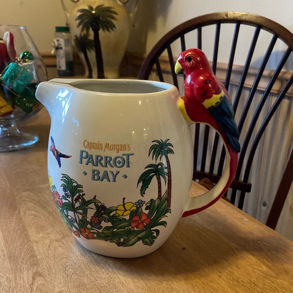Vintage Captain Morgan's Parrot Bay pitcher